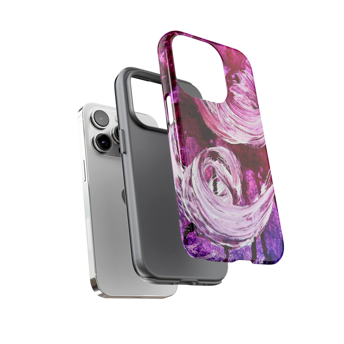 Stylish Hard Phone Case, Love Path, Art Design by Sincthus