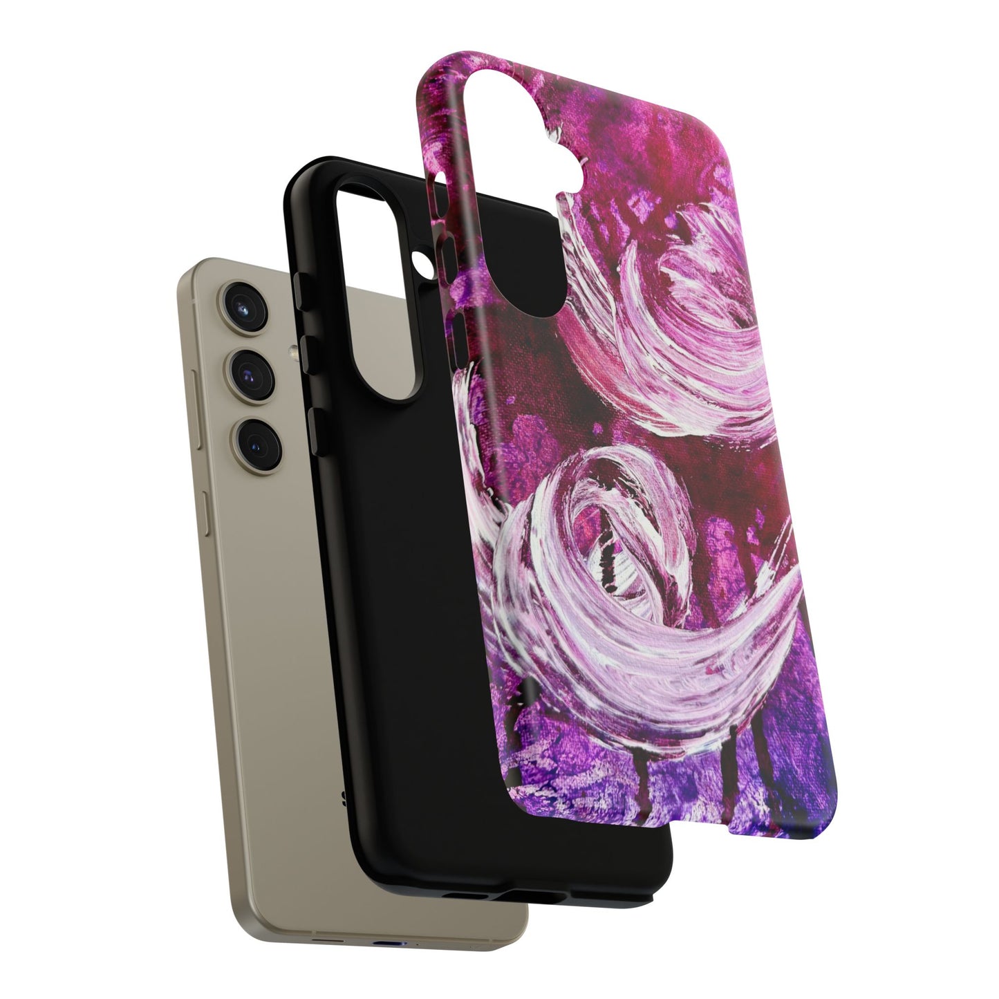 Stylish Hard Phone Case, Love Path, Art Design by Sincthus