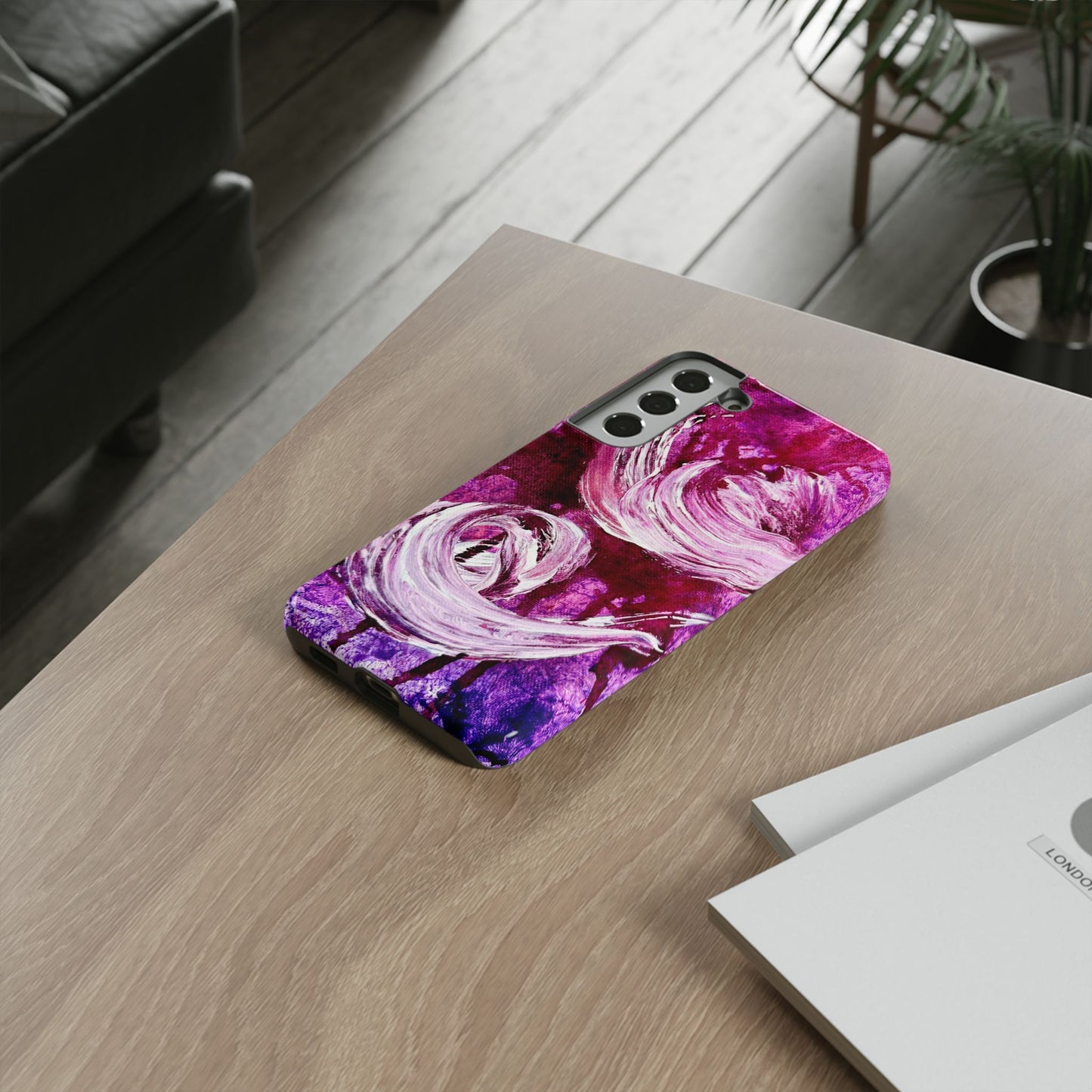 Stylish Hard Phone Case, Love Path, Art Design by Sincthus