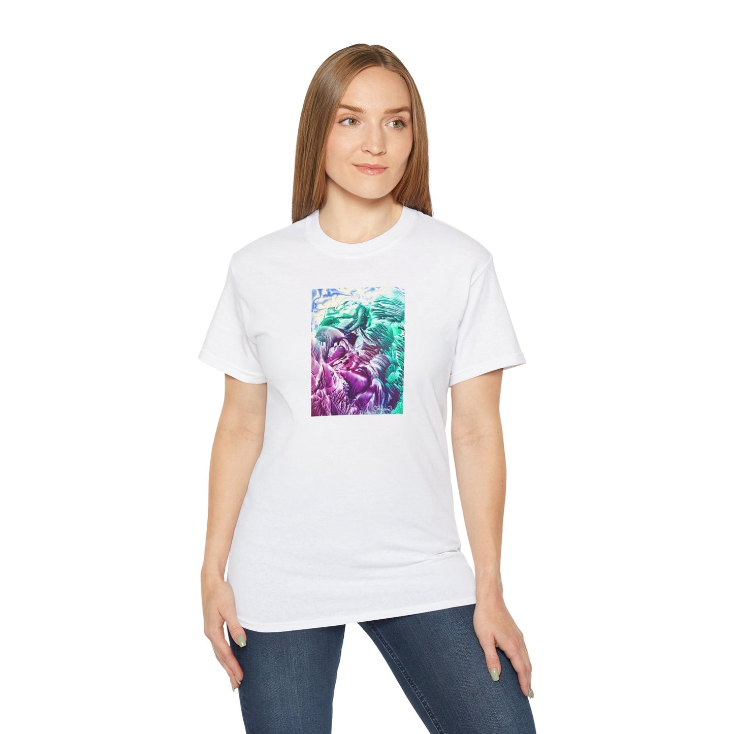 Unisex Ultra Cotton T-Shirt, Bloom, Art Design by Sincthus