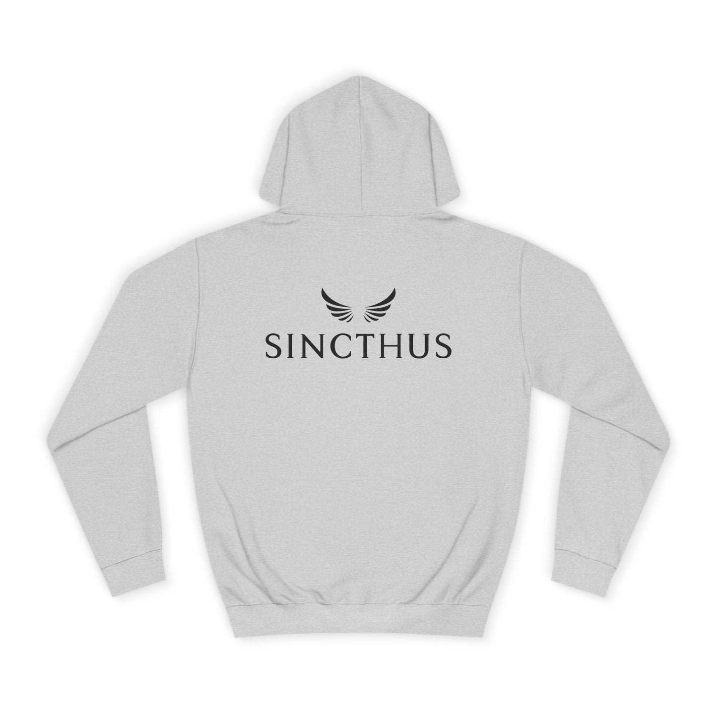 Unisex College Hoodie Sincthus Back Logo