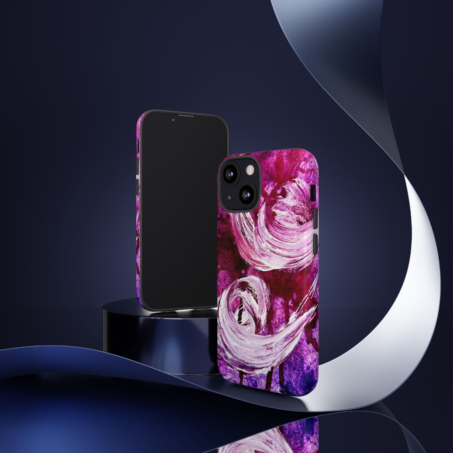 Stylish Hard Phone Case, Love Path, Art Design by Sincthus
