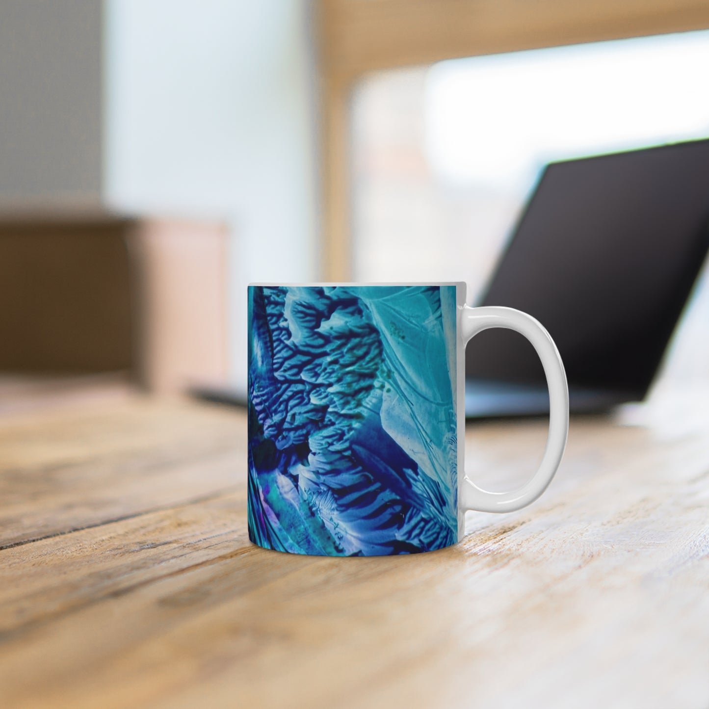 Artistic Ceramic Mug (EU), Beautiful, Art Design by Sincthus