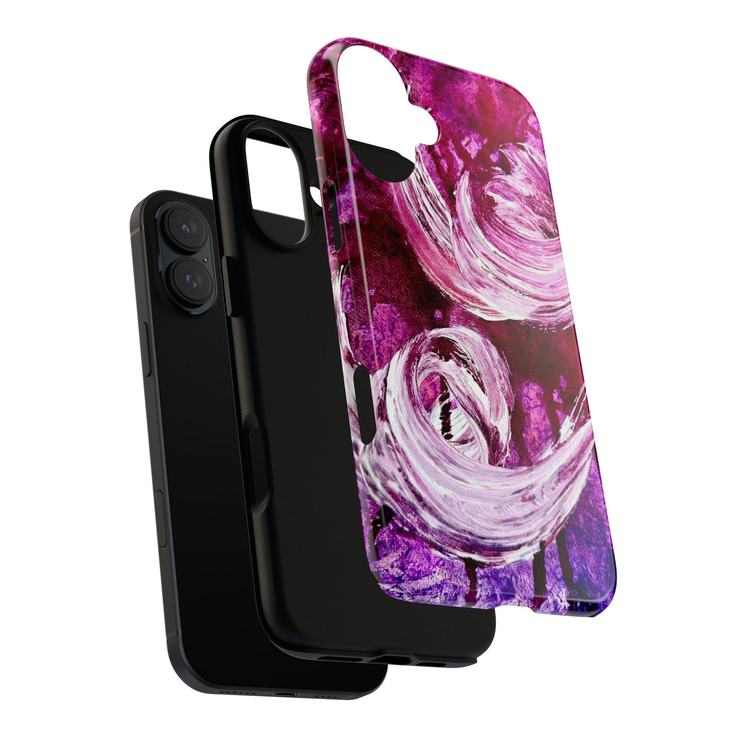 Stylish Hard Phone Case, Love Path, Art Design by Sincthus