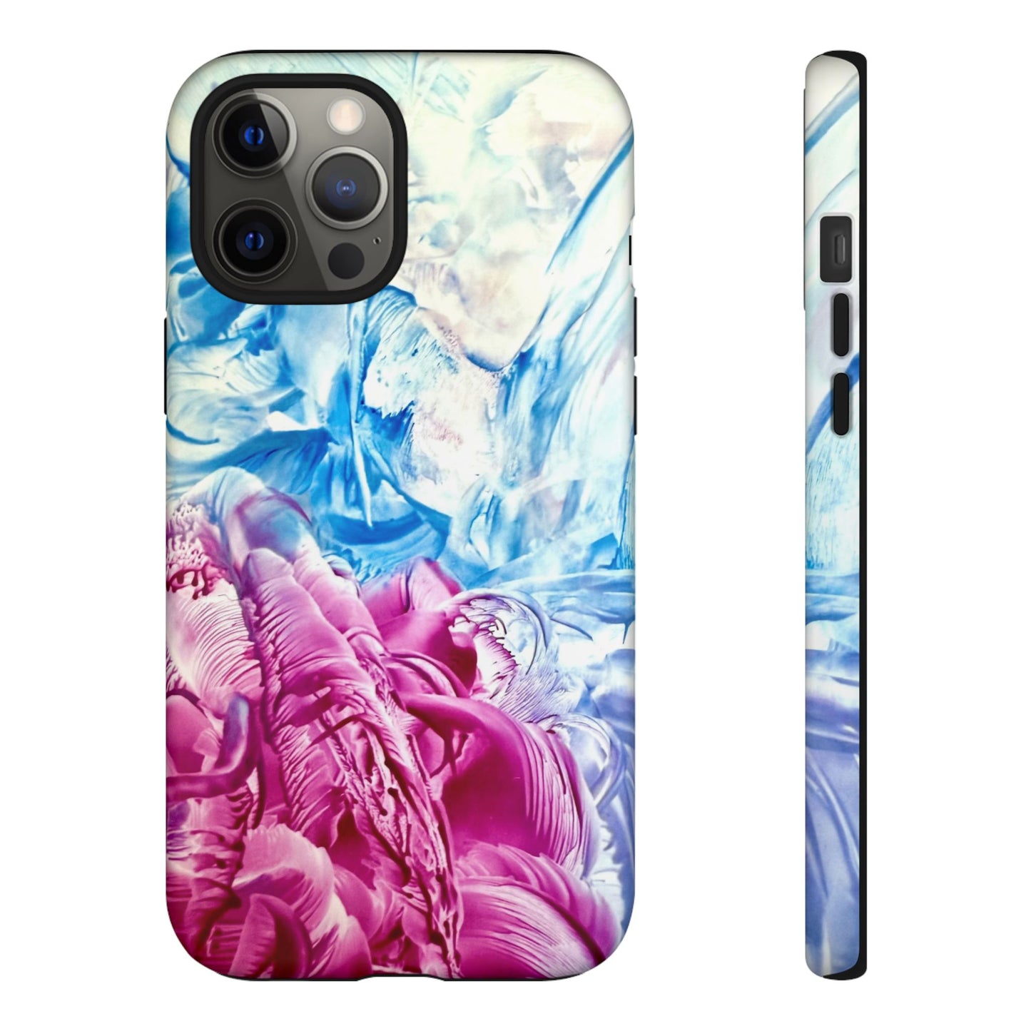 Stylish Hard Phone Case, White Horse, Art Design by Sincthus