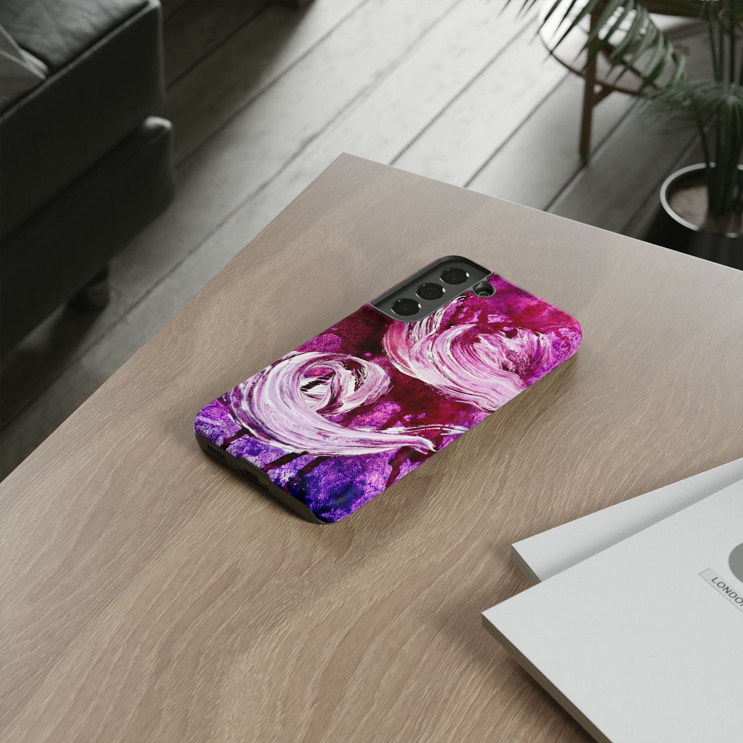 Stylish Hard Phone Case, Love Path, Art Design by Sincthus
