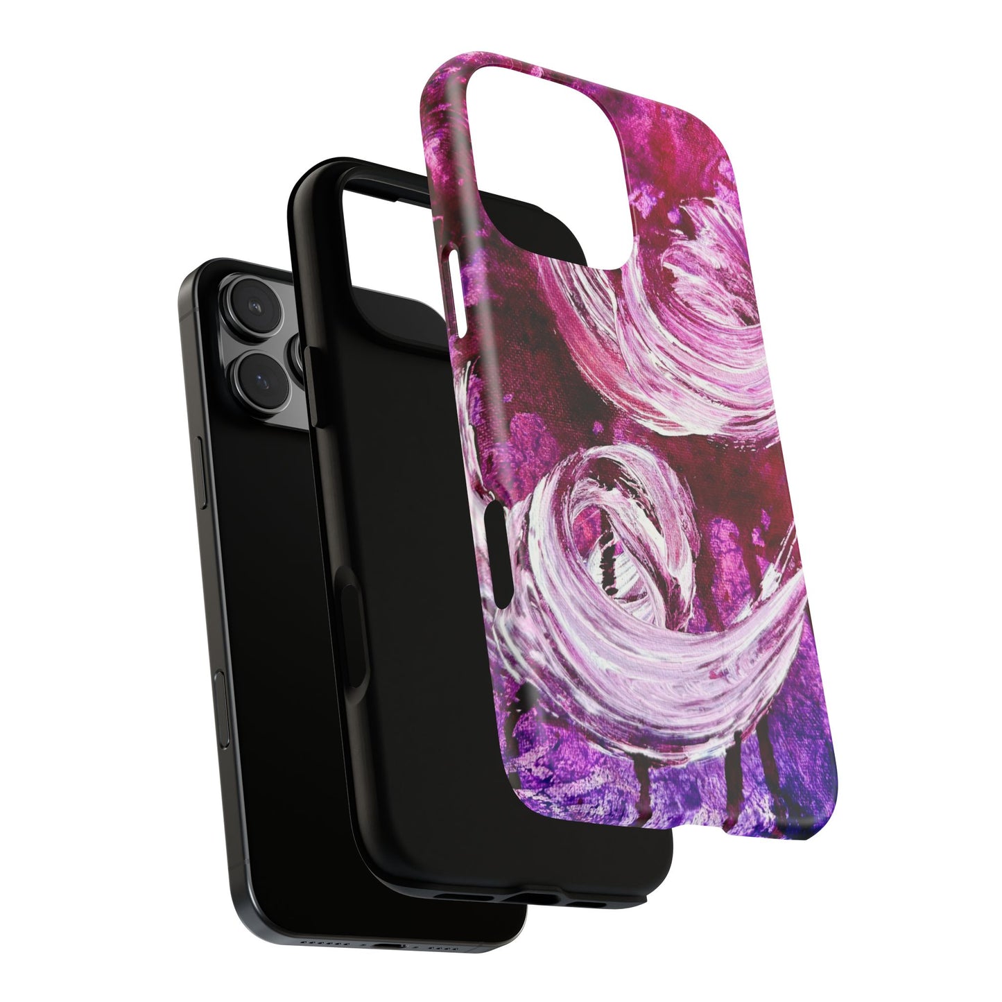 Stylish Hard Phone Case, Love Path, Art Design by Sincthus