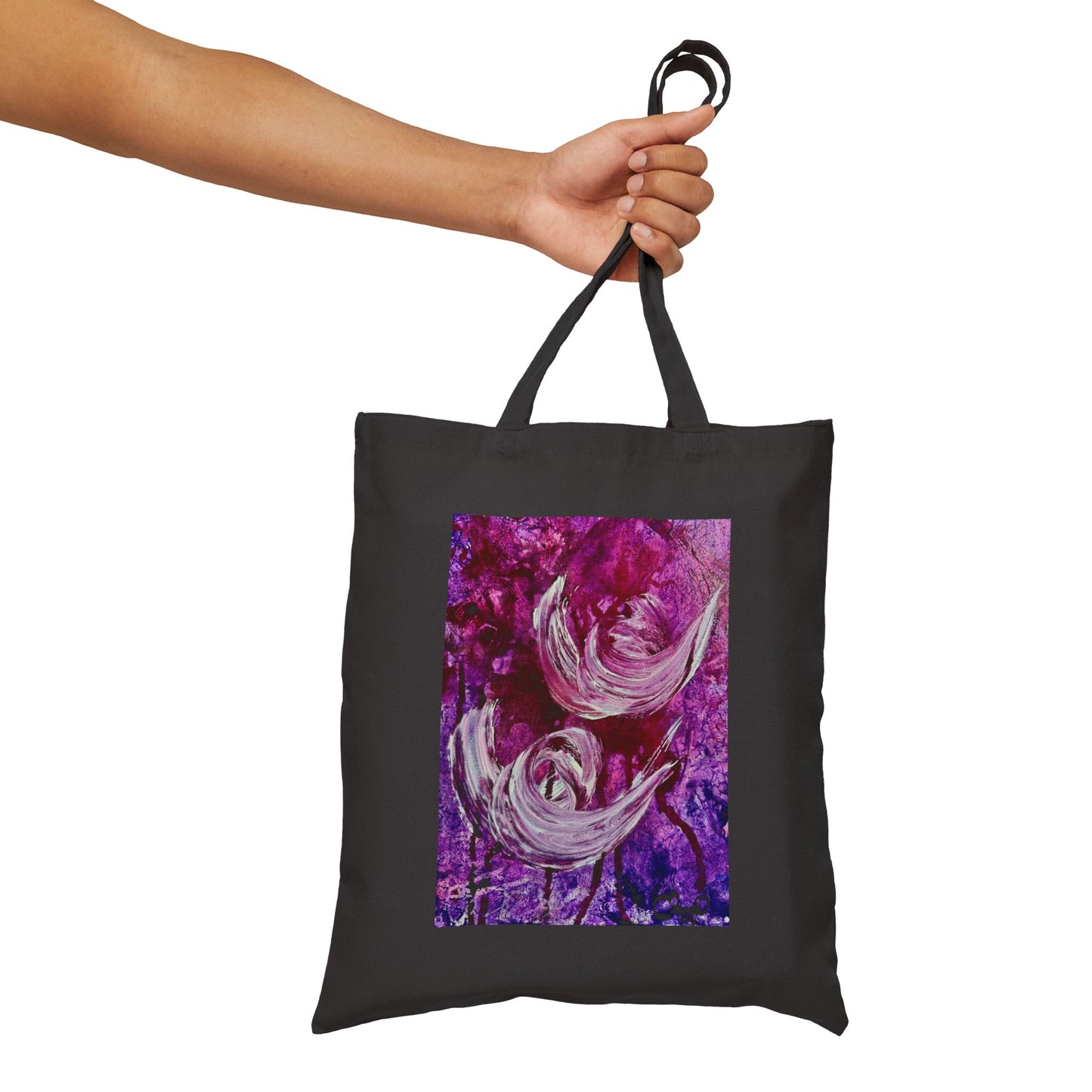 Canvas Tote Bag, Love Path, Art Design by Sincthus