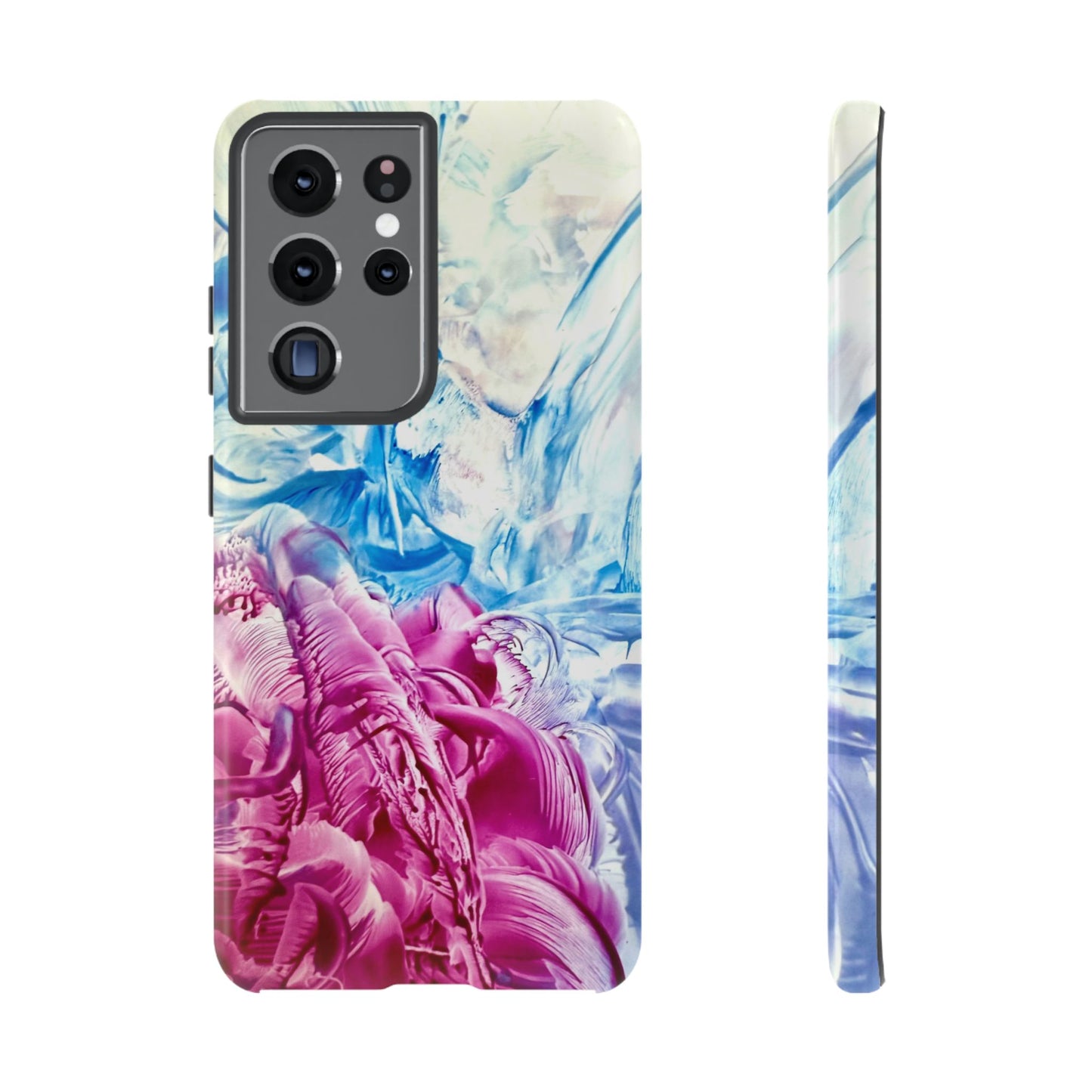 Stylish Hard Phone Case, White Horse, Art Design by Sincthus