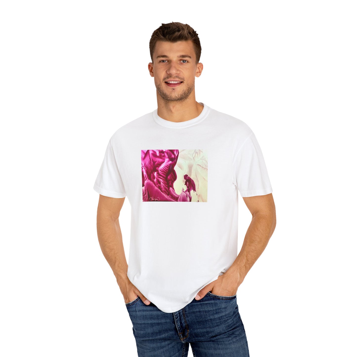 Unisex Garment-Dyed T-shirt, Mother, Art Design by Sincthus