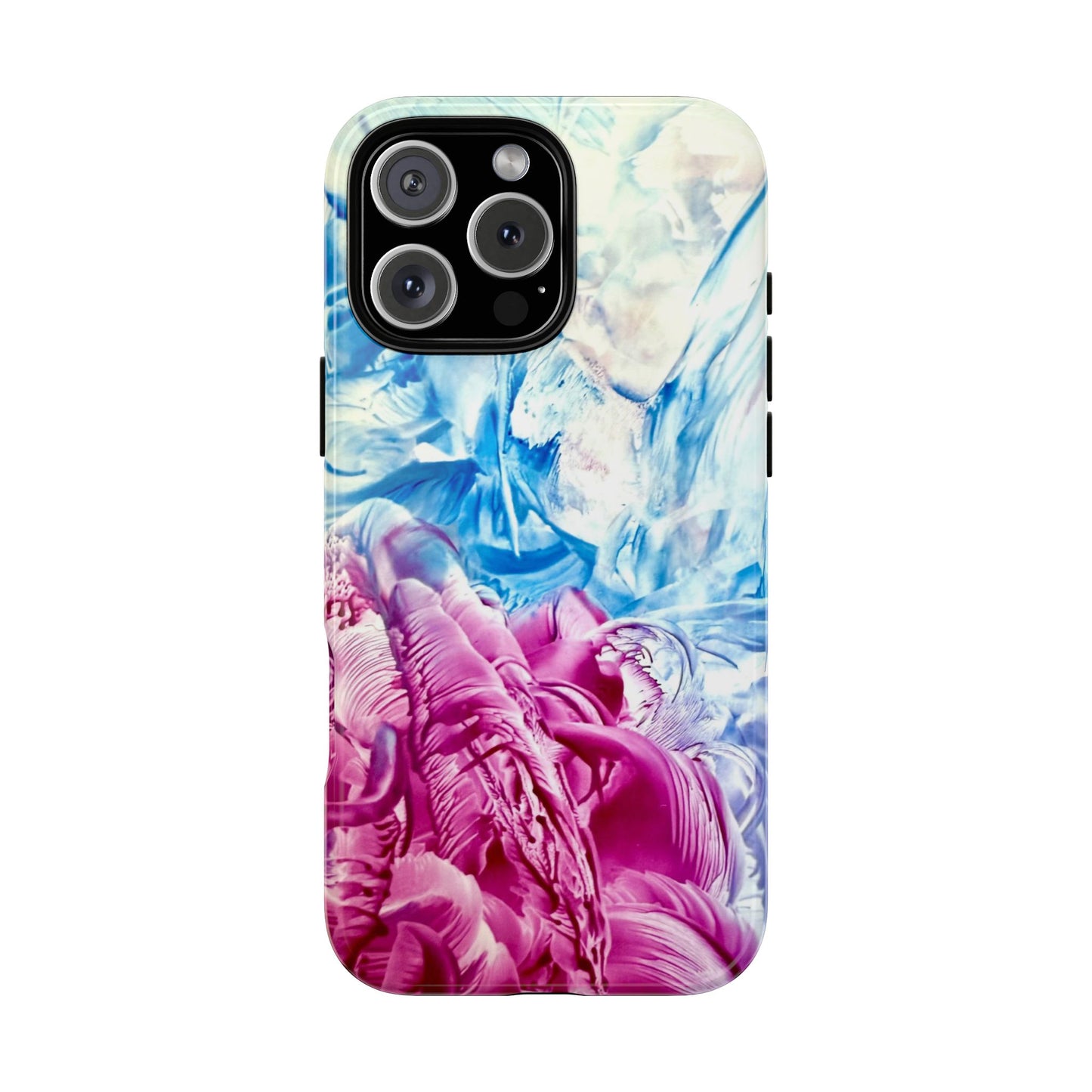 Stylish Hard Phone Case, White Horse, Art Design by Sincthus