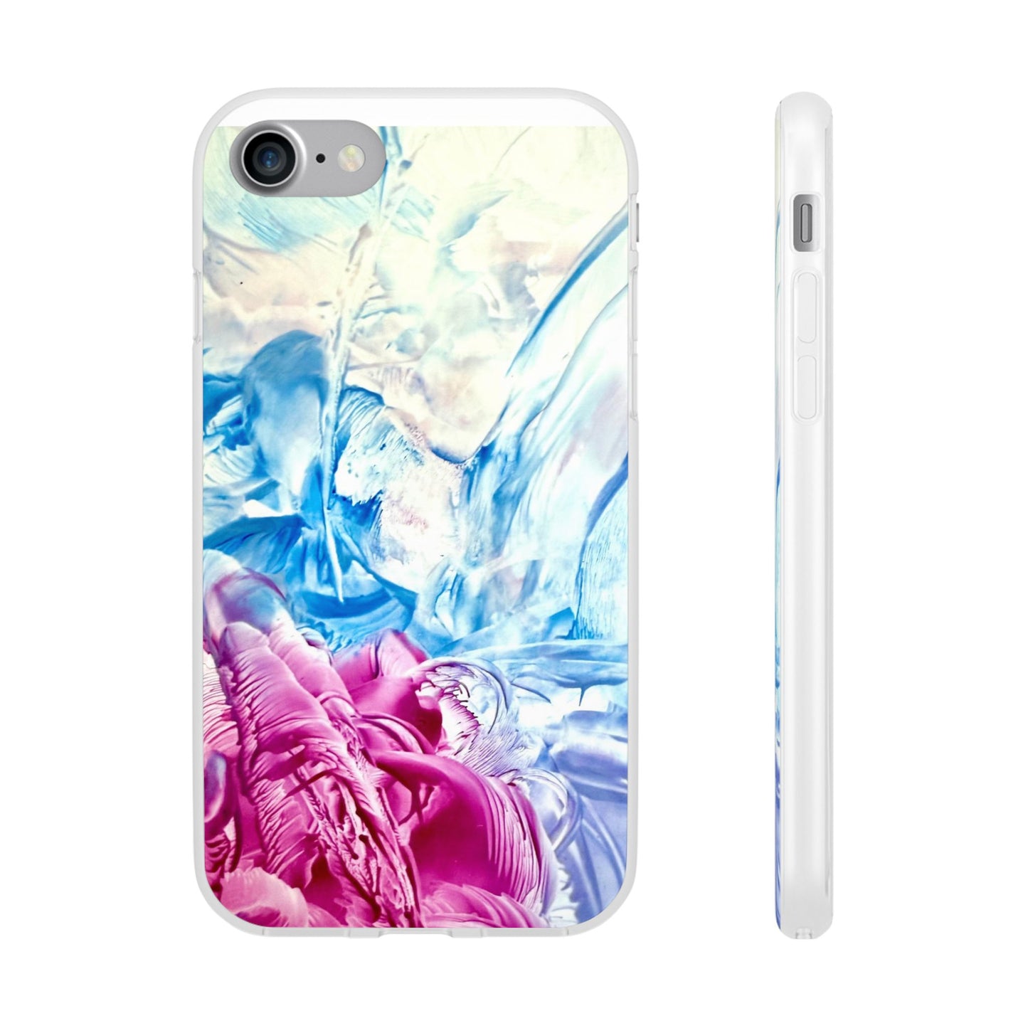 ArtFlex Phone Case, White Horse, Art Design by Sincthus