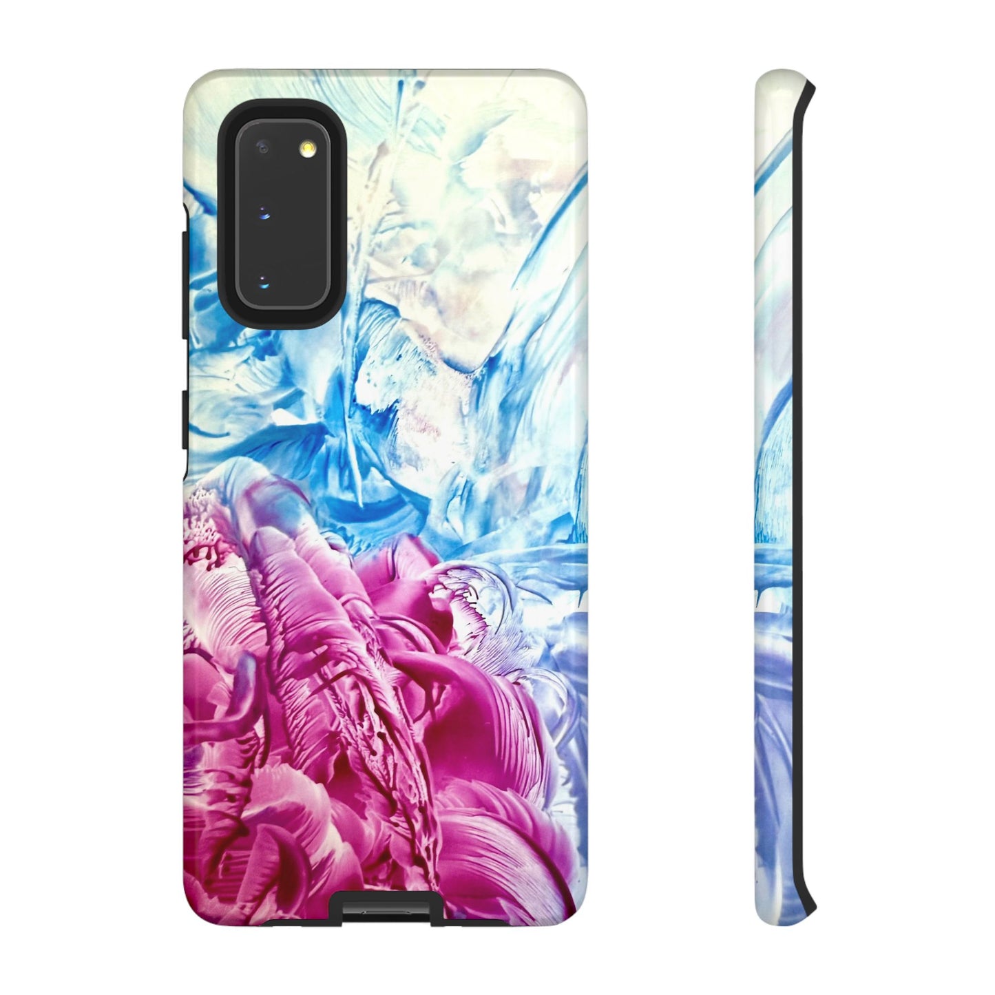 Stylish Hard Phone Case, White Horse, Art Design by Sincthus