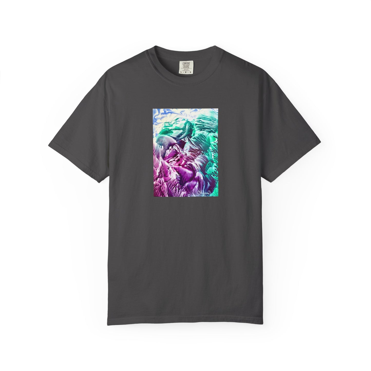 Unisex Garment-Dyed T-shirt, Bloom, Art Design by Sincthus