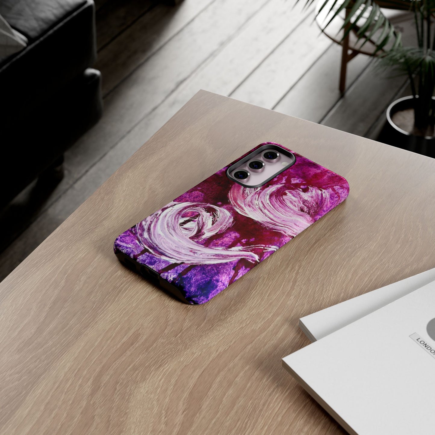 Stylish Hard Phone Case, Love Path, Art Design by Sincthus