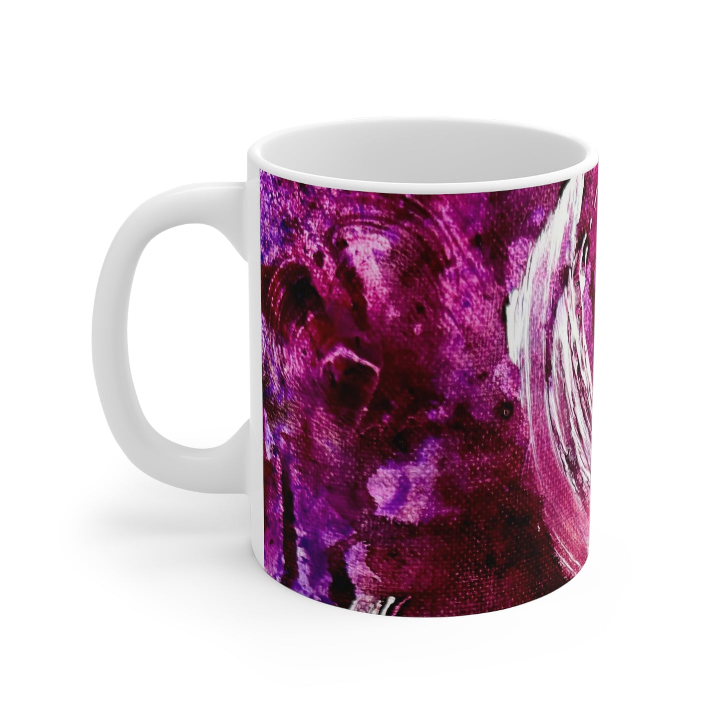 Artistic Ceramic Mug, Love Path, Art Design by Sincthus