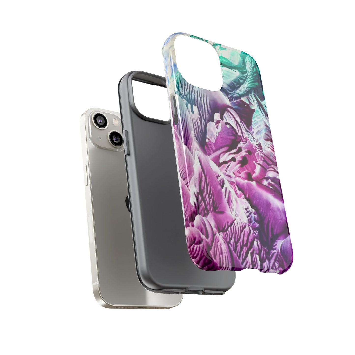 Stylish Hard Phone Case, Bloom, Art Design by Sincthus