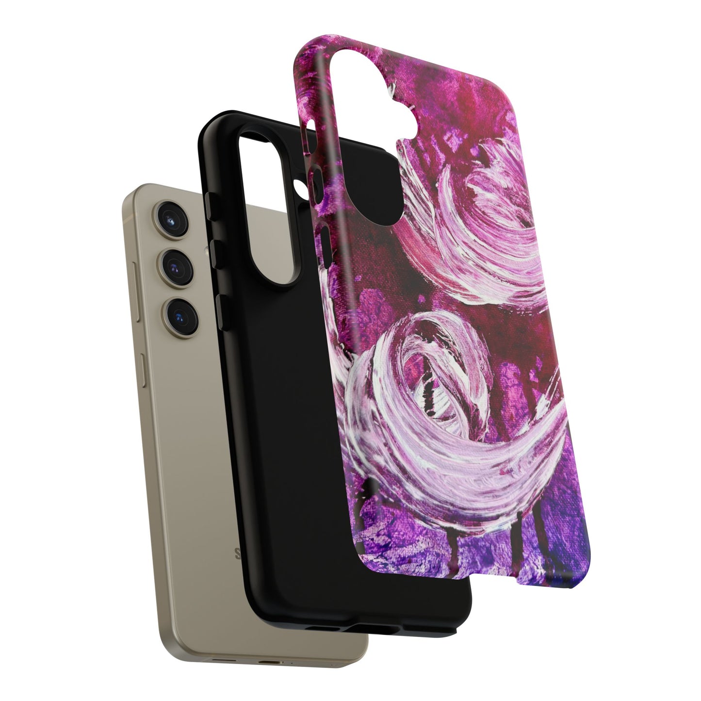 Stylish Hard Phone Case, Love Path, Art Design by Sincthus