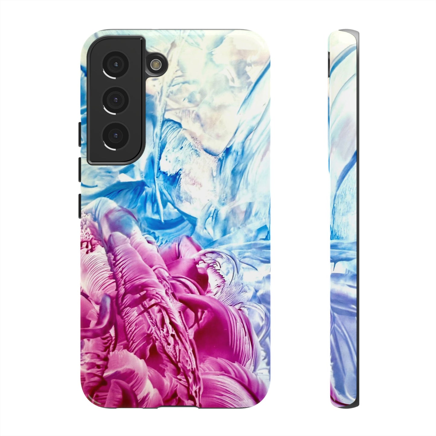 Stylish Hard Phone Case, White Horse, Art Design by Sincthus