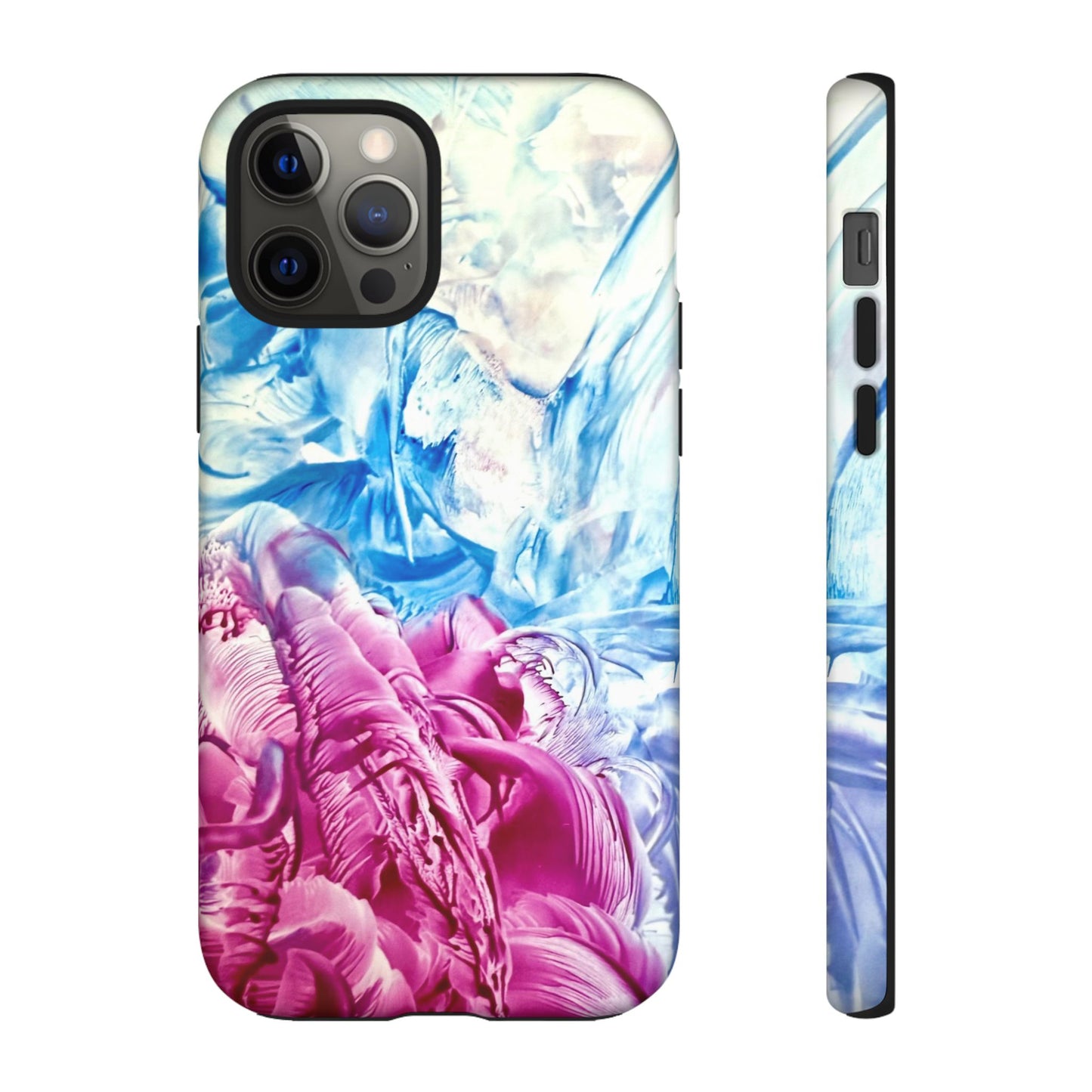 Stylish Hard Phone Case, White Horse, Art Design by Sincthus
