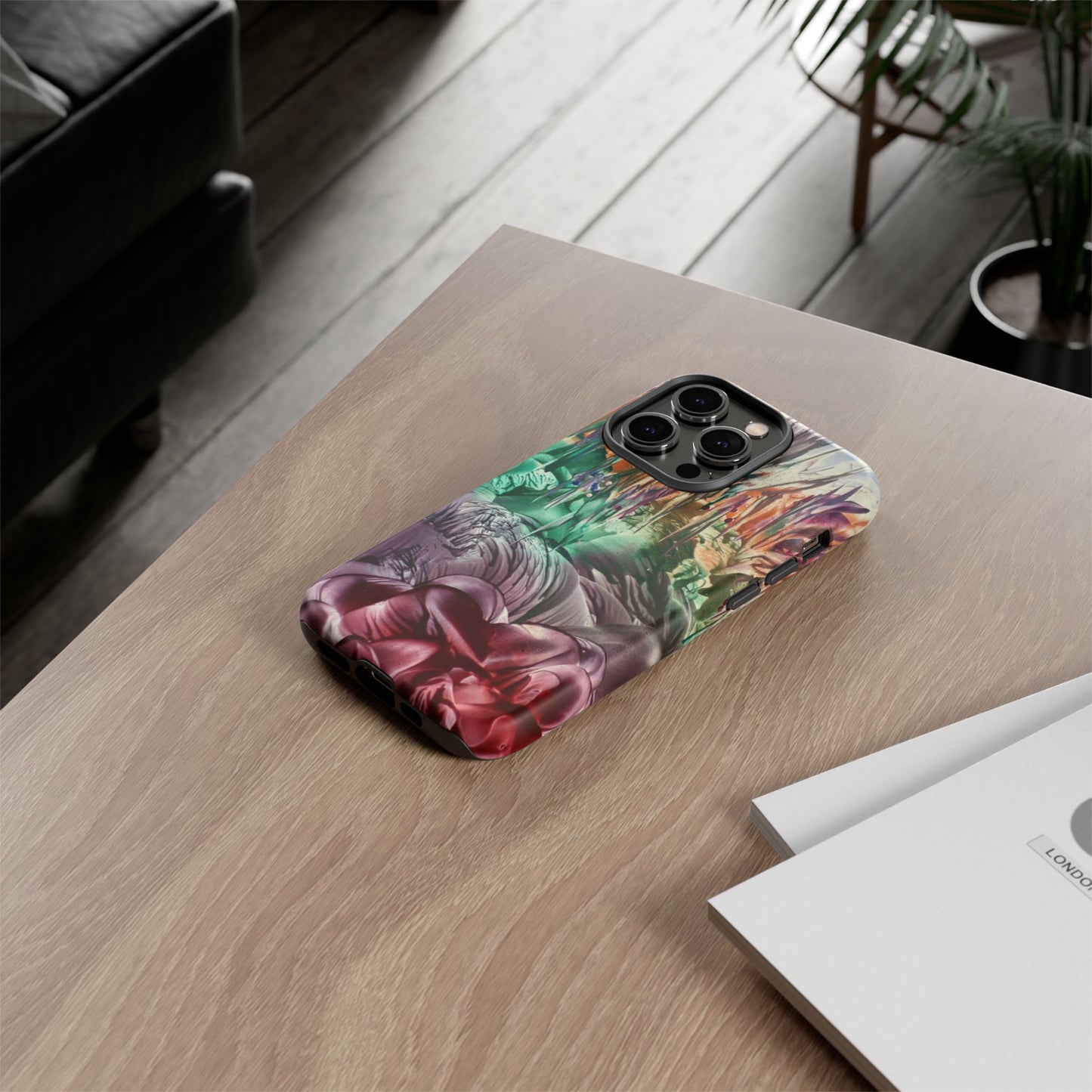 Stylish Hard Phone Case, Landscape, Art Design by Sincthus