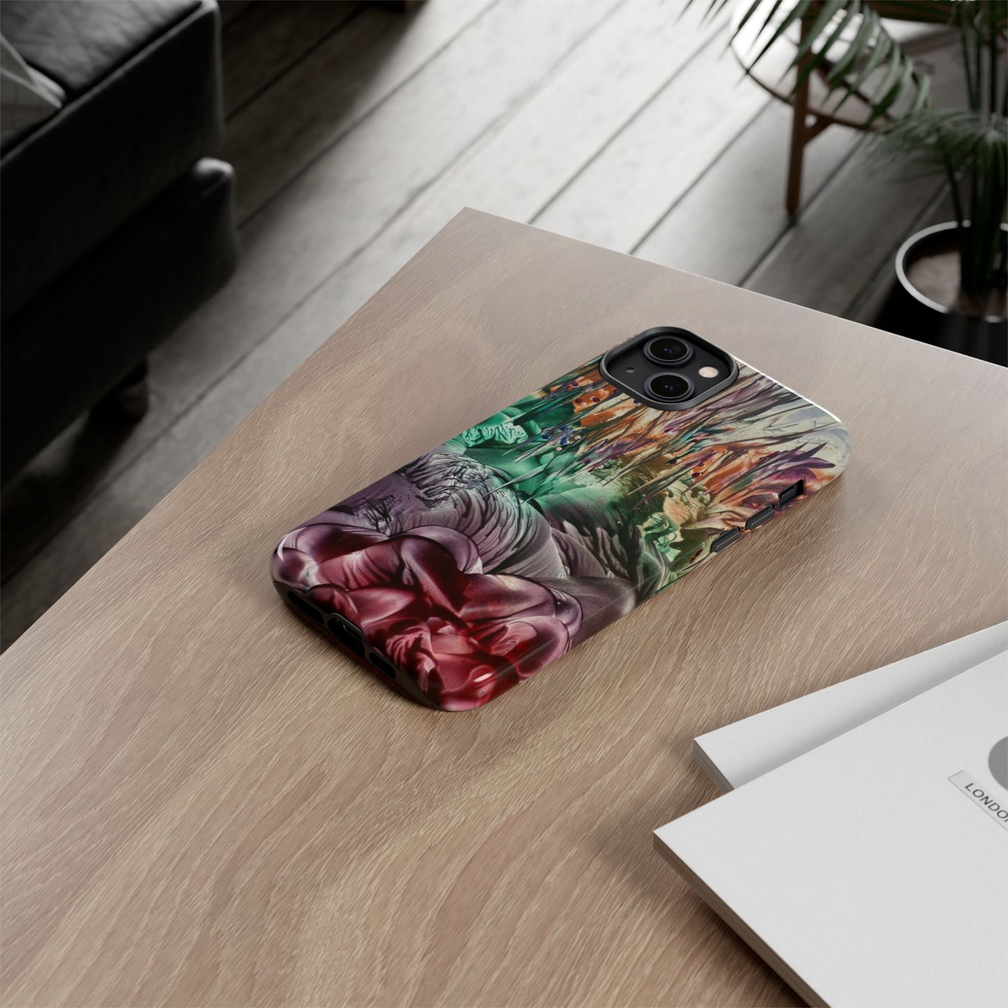 Stylish Hard Phone Case, Landscape, Art Design by Sincthus