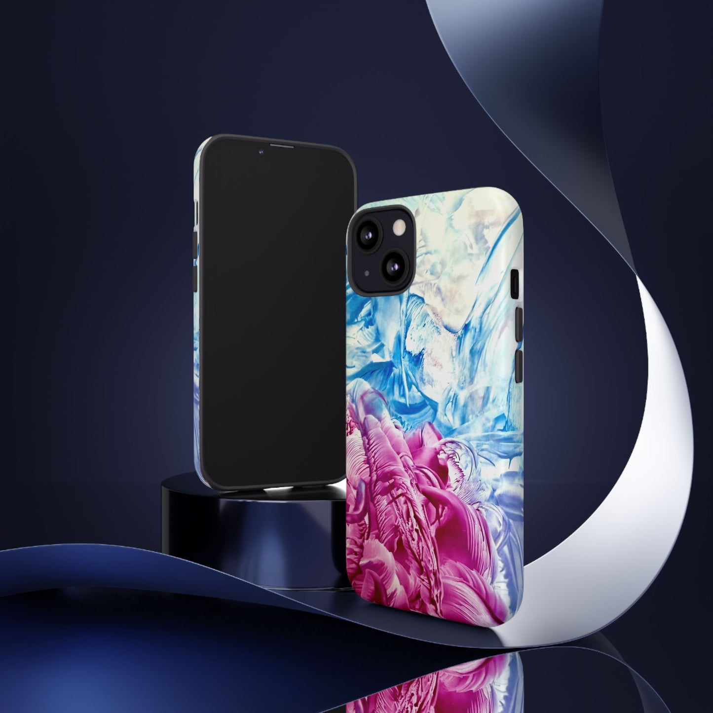 Stylish Hard Phone Case, White Horse, Art Design by Sincthus
