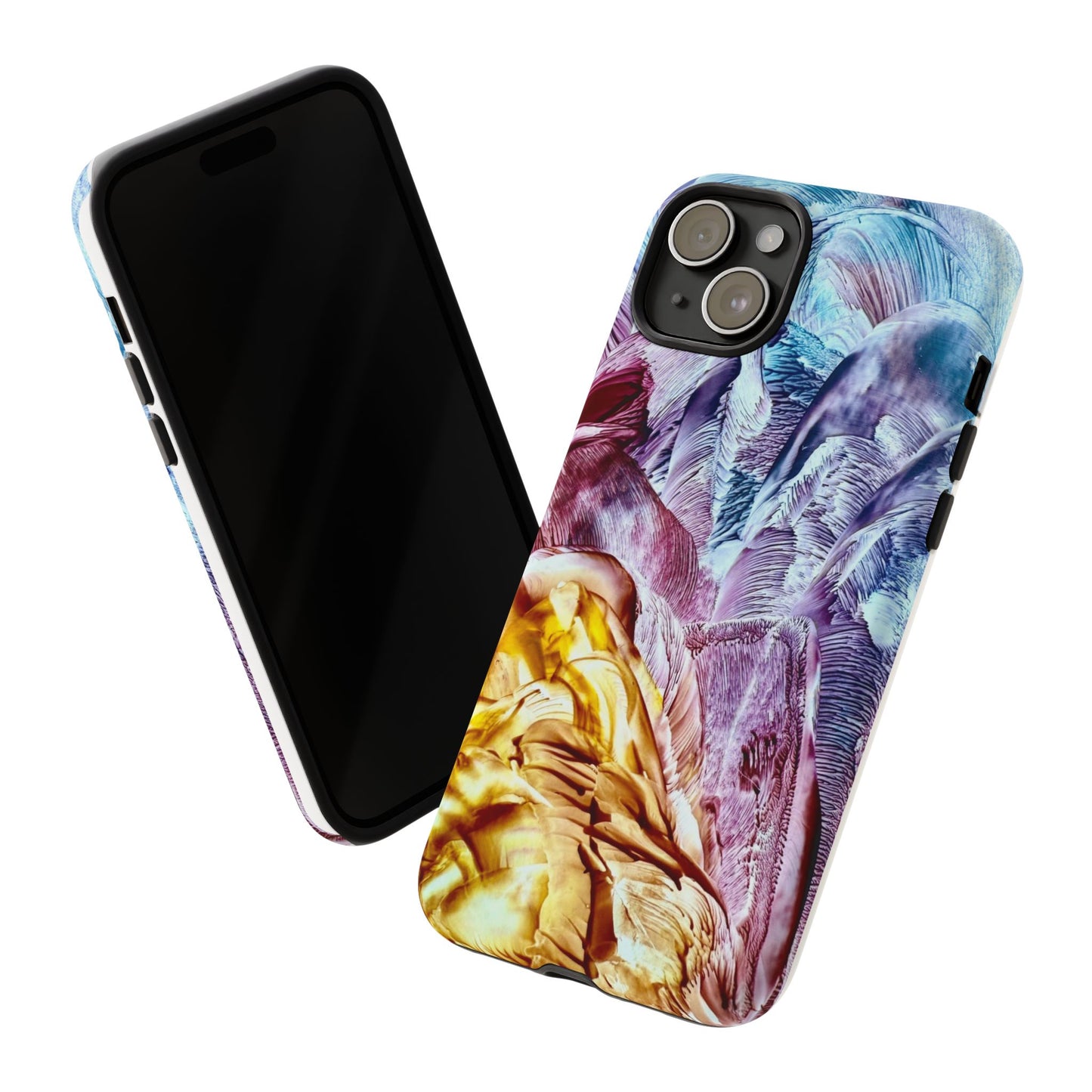 Stylish Hard Phone Case, Waves, Art Design by Sincthus
