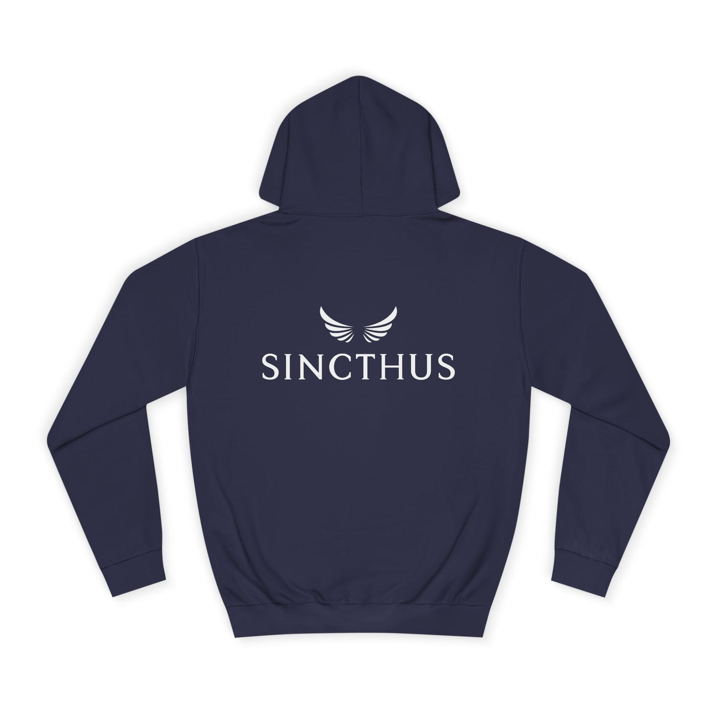Unisex College Hoodie Sincthus Back Logo