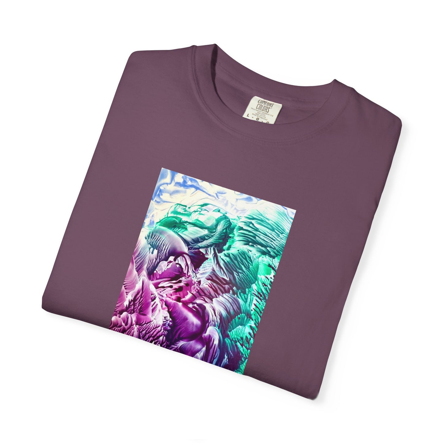 Unisex Garment-Dyed T-shirt, Bloom, Art Design by Sincthus