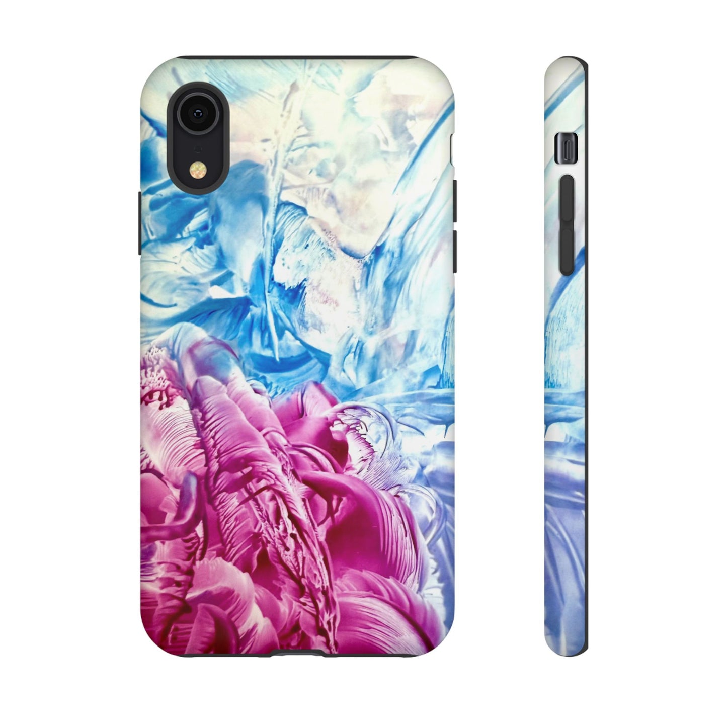 Stylish Hard Phone Case, White Horse, Art Design by Sincthus