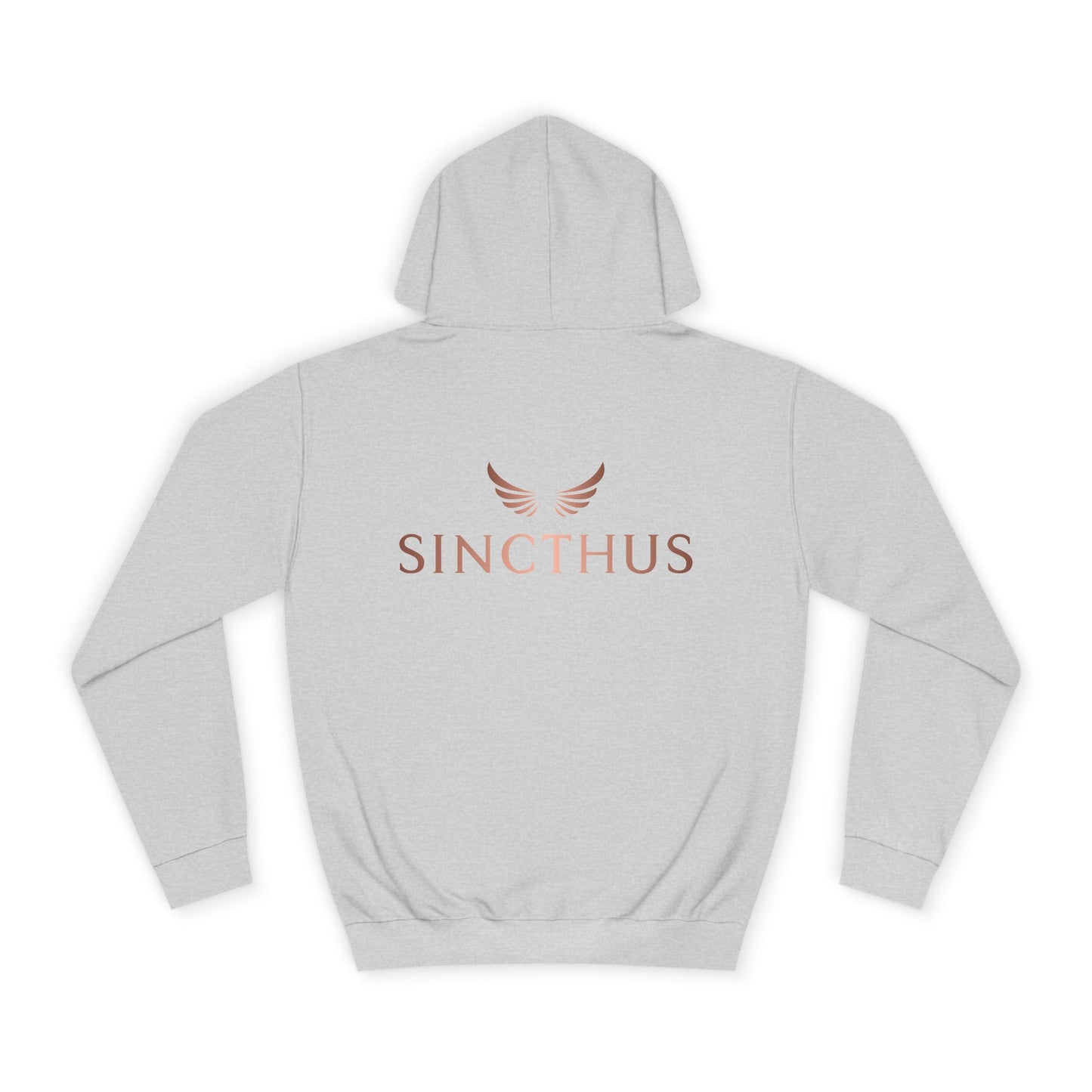 Unisex College Hoodie Sincthus Back Logo