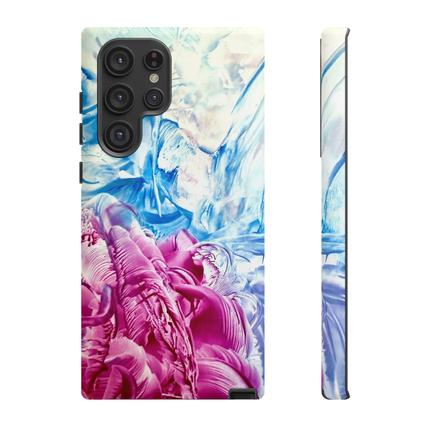 Stylish Hard Phone Case, White Horse, Art Design by Sincthus