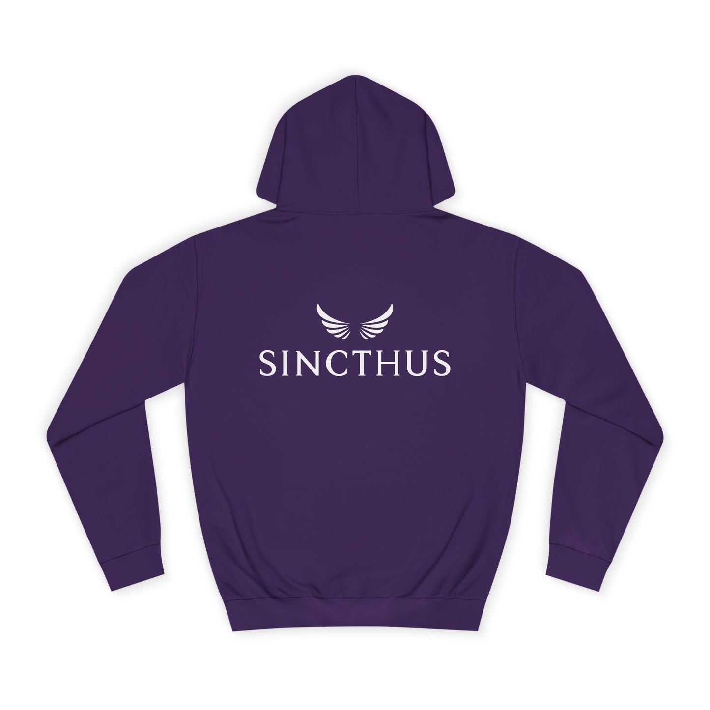 Unisex College Hoodie Sincthus Back Logo
