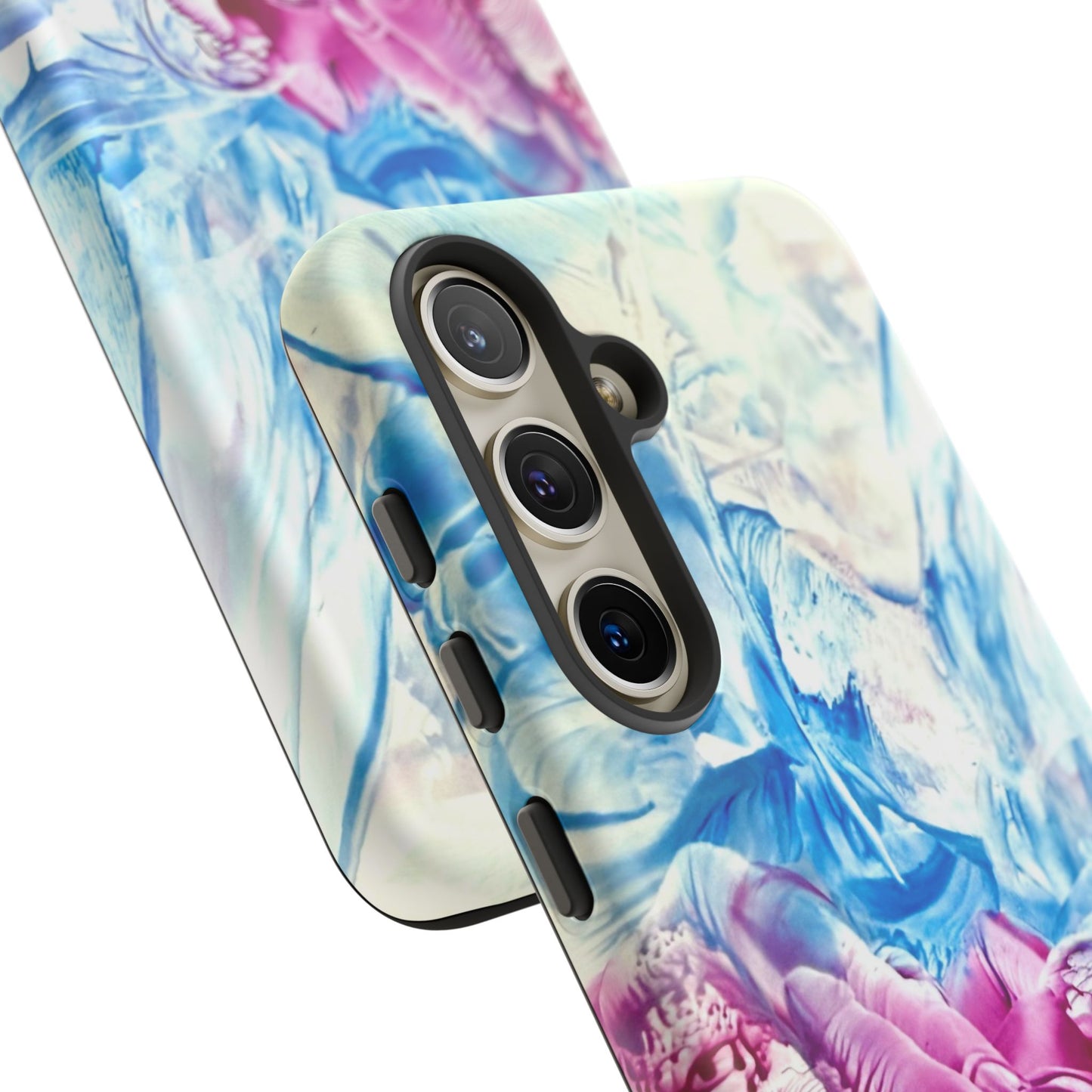 Stylish Hard Phone Case, White Horse, Art Design by Sincthus