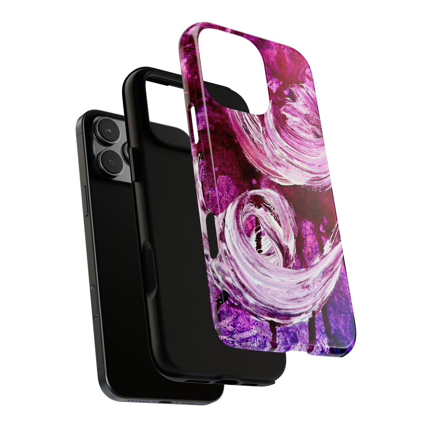 Stylish Hard Phone Case, Love Path, Art Design by Sincthus