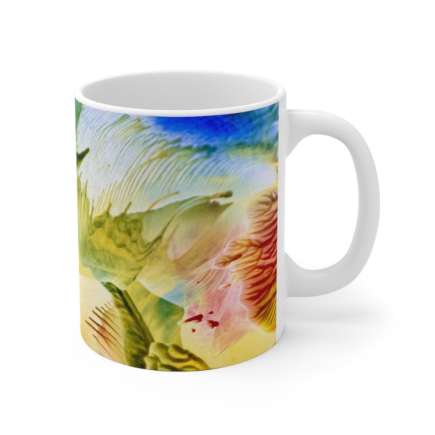 Artistic Ceramic Mug, Earth, Art Design by Sincthus