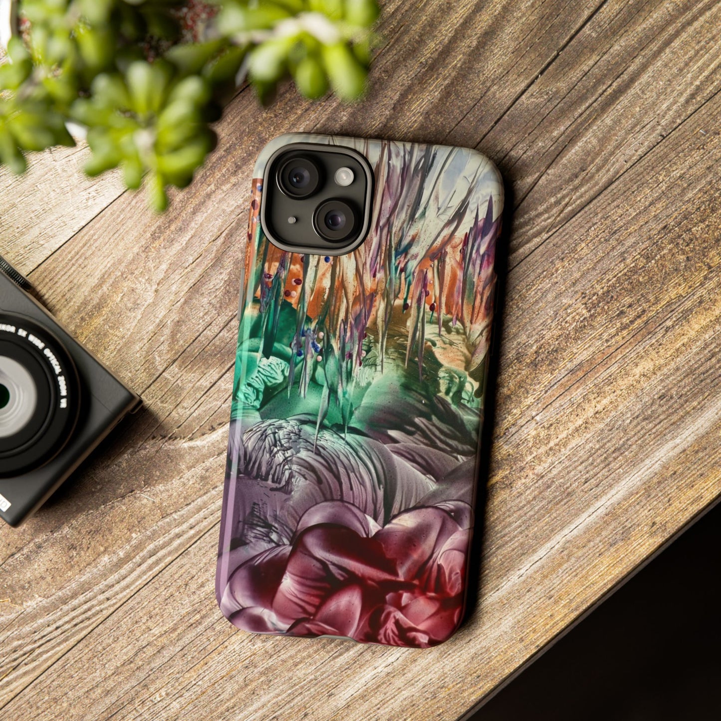 Stylish Hard Phone Case, Landscape, Art Design by Sincthus