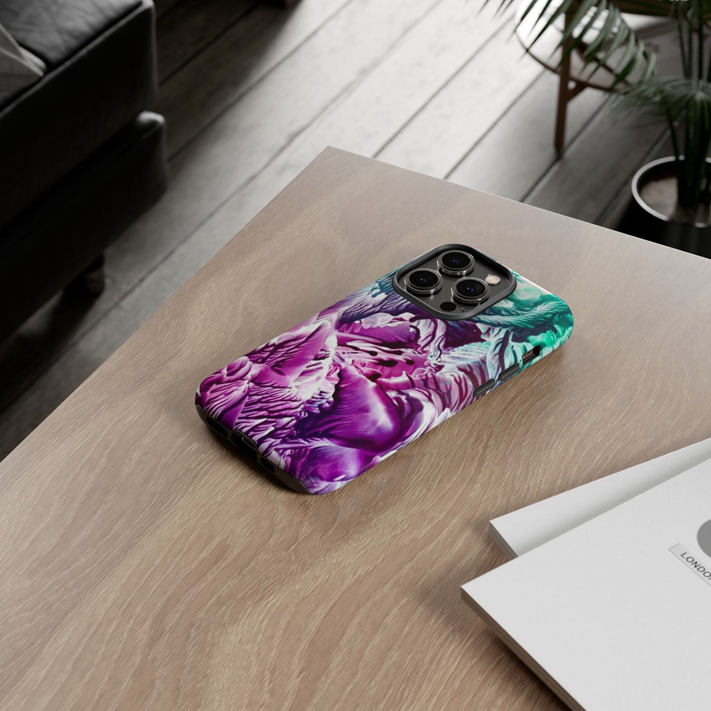 Stylish Hard Phone Case, Bloom, Art Design by Sincthus