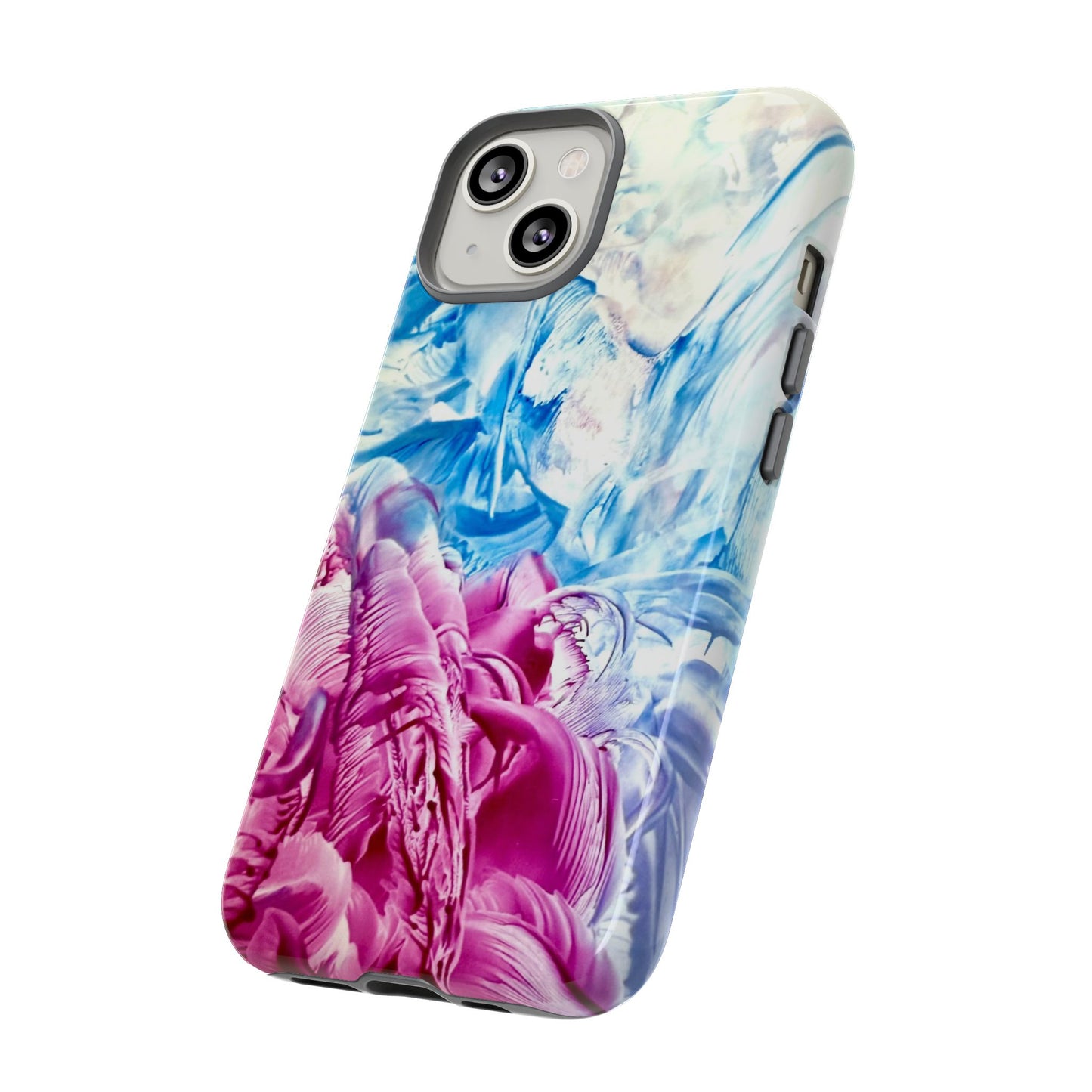 Stylish Hard Phone Case, White Horse, Art Design by Sincthus