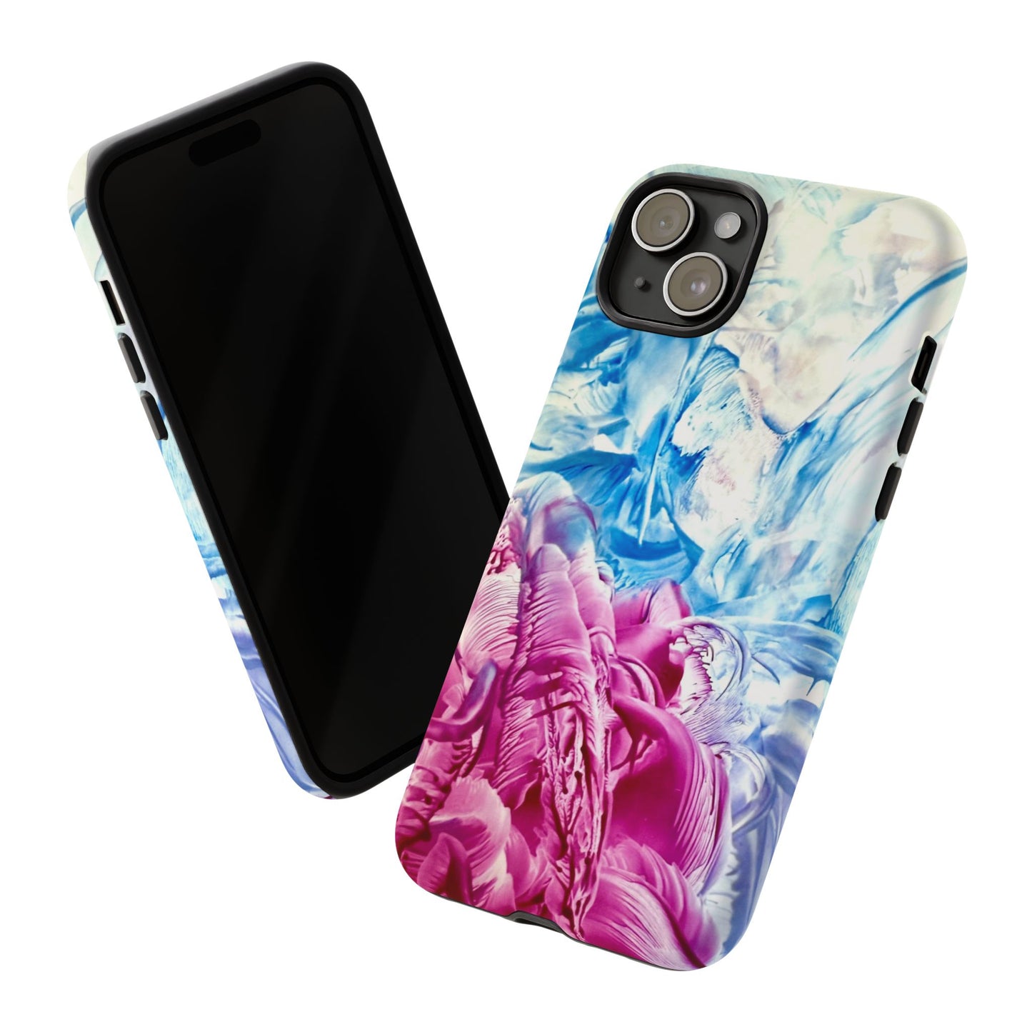 Stylish Hard Phone Case, White Horse, Art Design by Sincthus