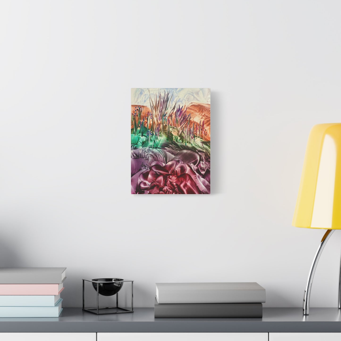 Abstract Art Canvas Print, Landscape, Art Design by Sincthus