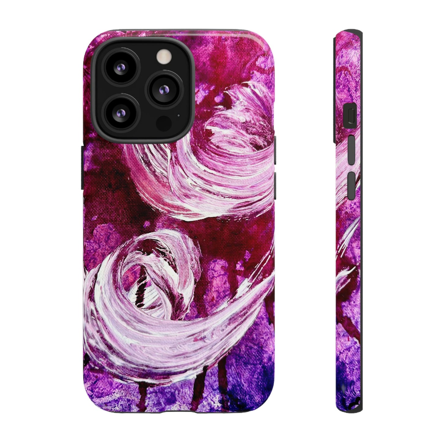 Stylish Hard Phone Case, Love Path, Art Design by Sincthus