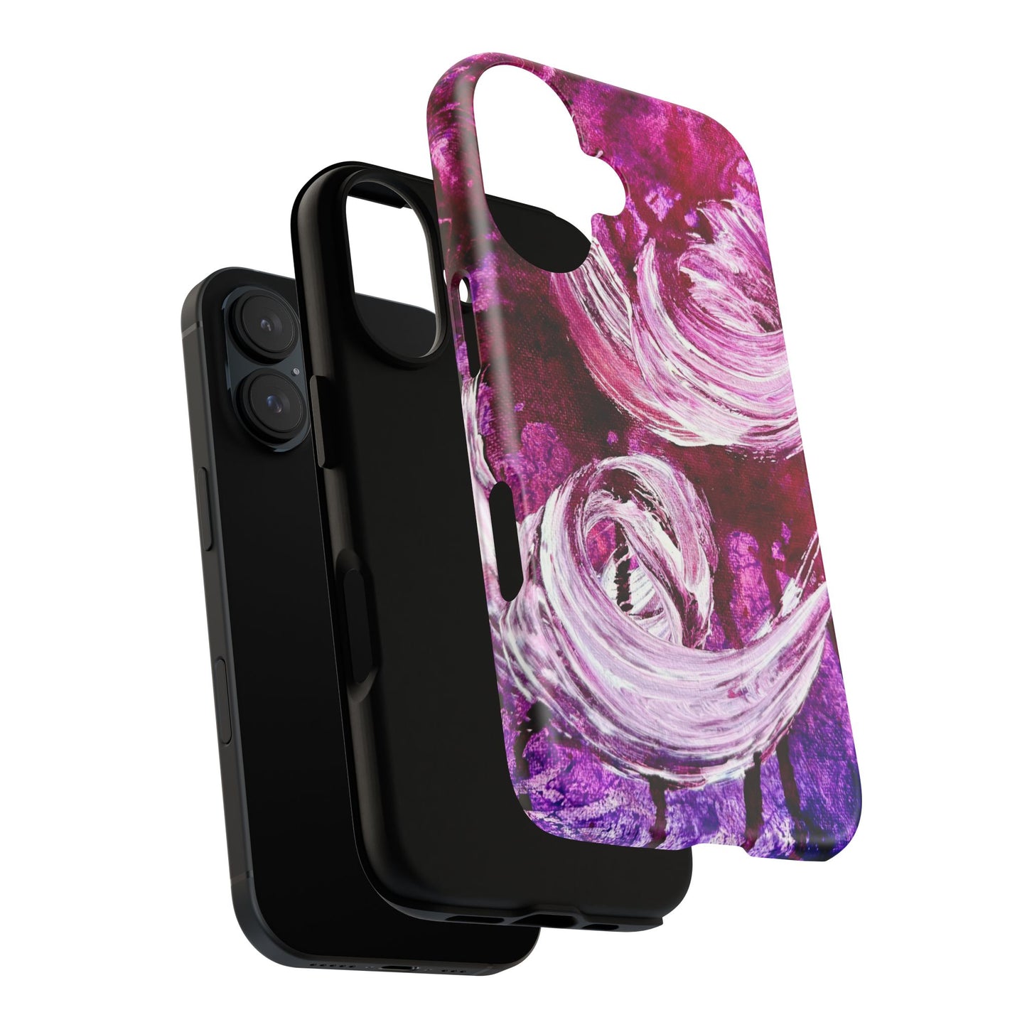 Stylish Hard Phone Case, Love Path, Art Design by Sincthus