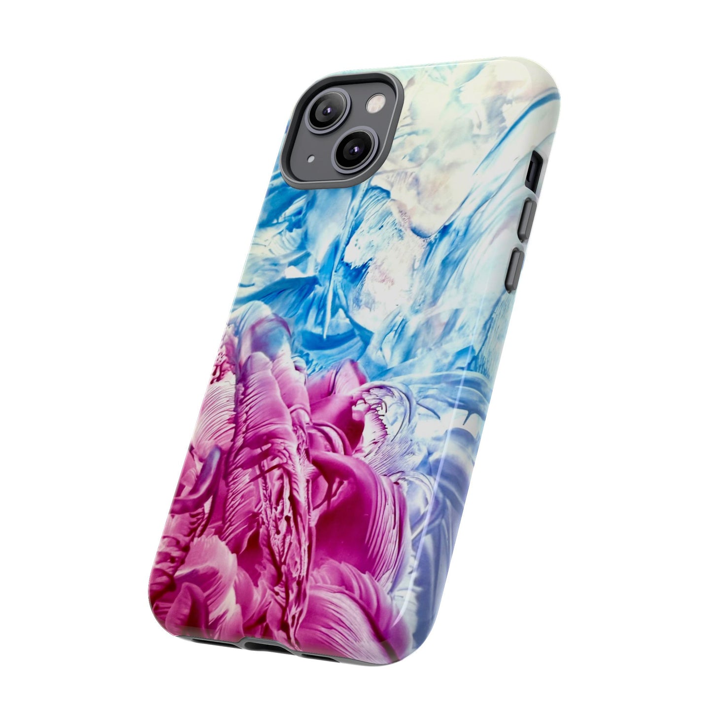 Stylish Hard Phone Case, White Horse, Art Design by Sincthus