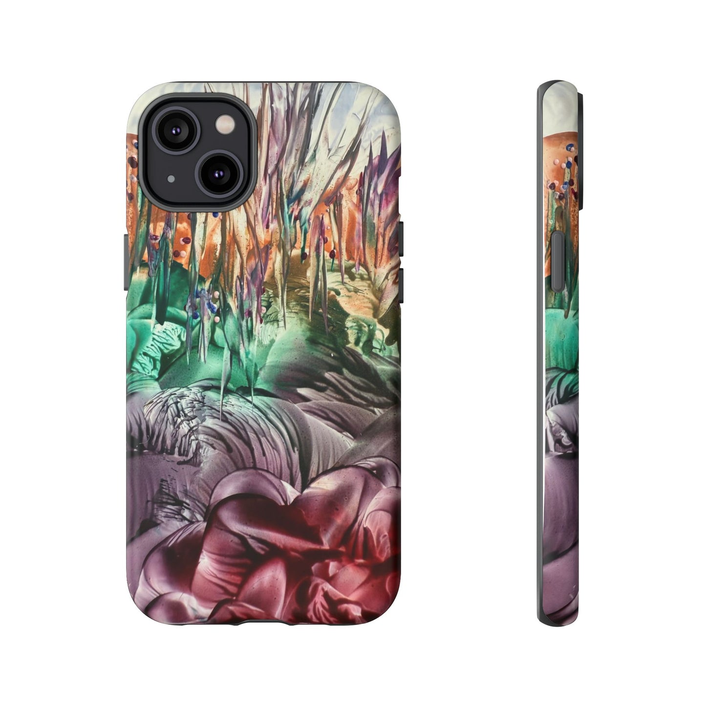 Stylish Hard Phone Case, Landscape, Art Design by Sincthus