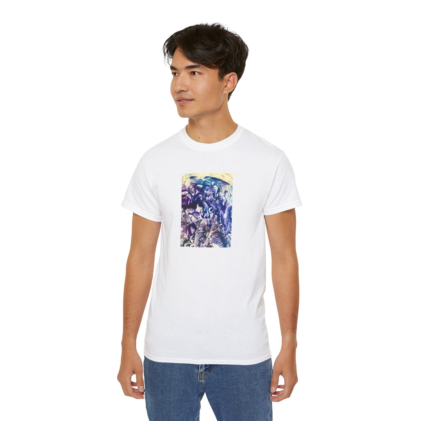 Unisex Ultra Cotton T-Shirt, Flood, Art Design by Sincthus