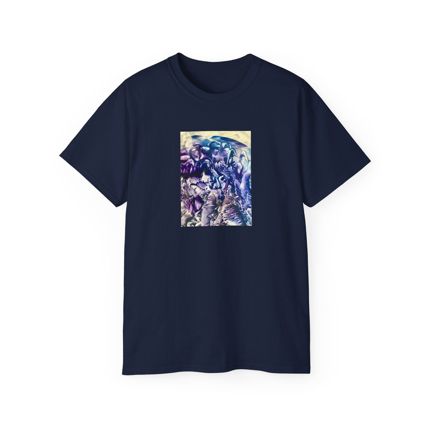 Unisex Ultra Cotton T-Shirt, Flood, Art Design by Sincthus