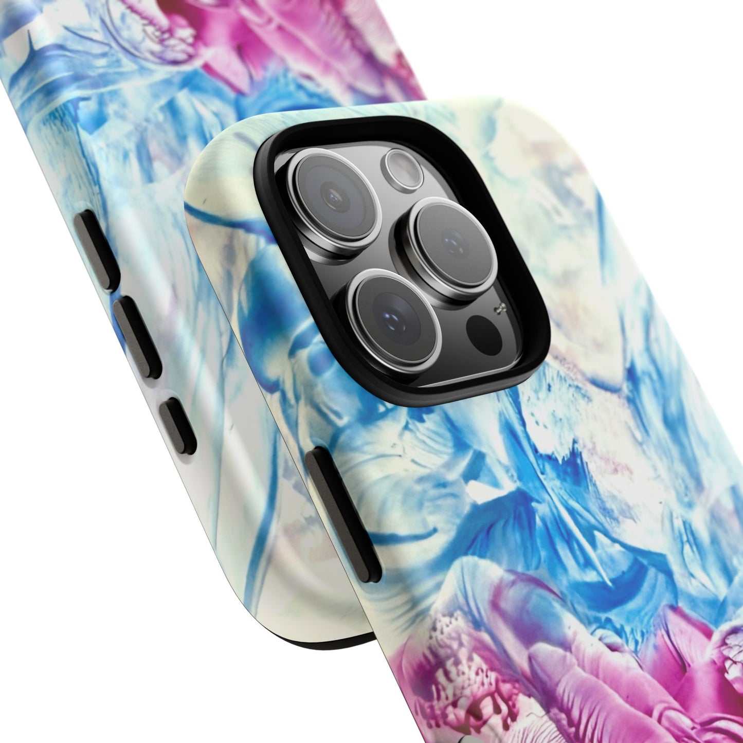 Stylish Hard Phone Case, White Horse, Art Design by Sincthus