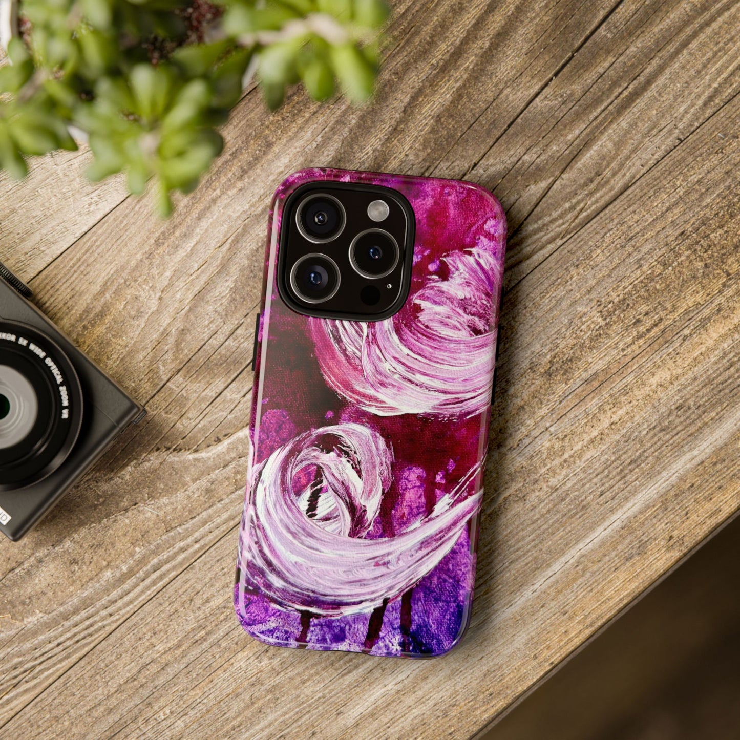 Stylish Hard Phone Case, Love Path, Art Design by Sincthus